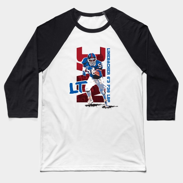 Lawrence Taylor LT tee t-shirt Baseball T-Shirt by goderslim